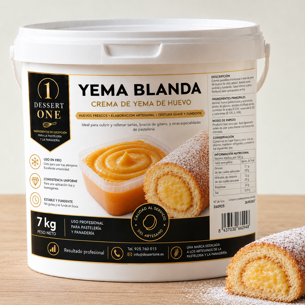 Yema Blanda 7kg